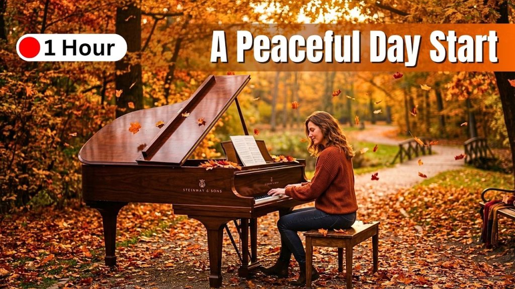 A Peaceful Start Gentle Solo Piano for a Productive Morning🕊️