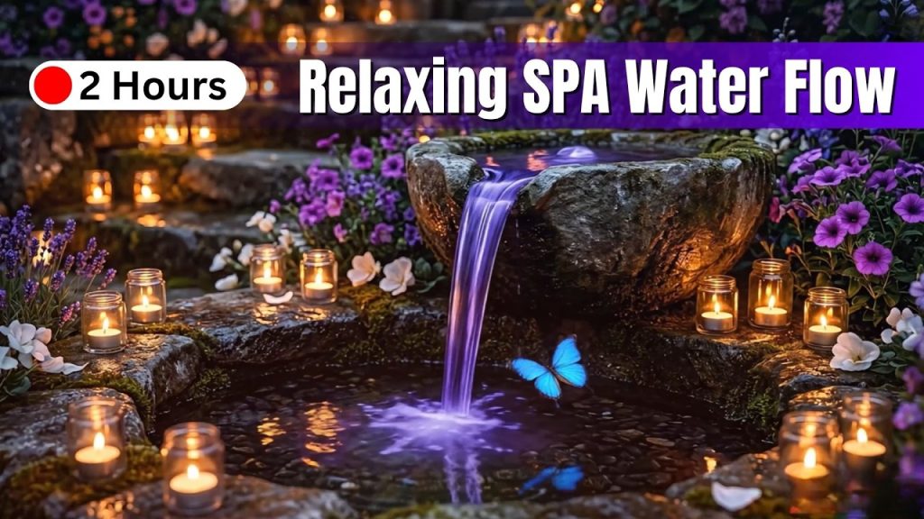 Relaxing SPA Water Flow Sound