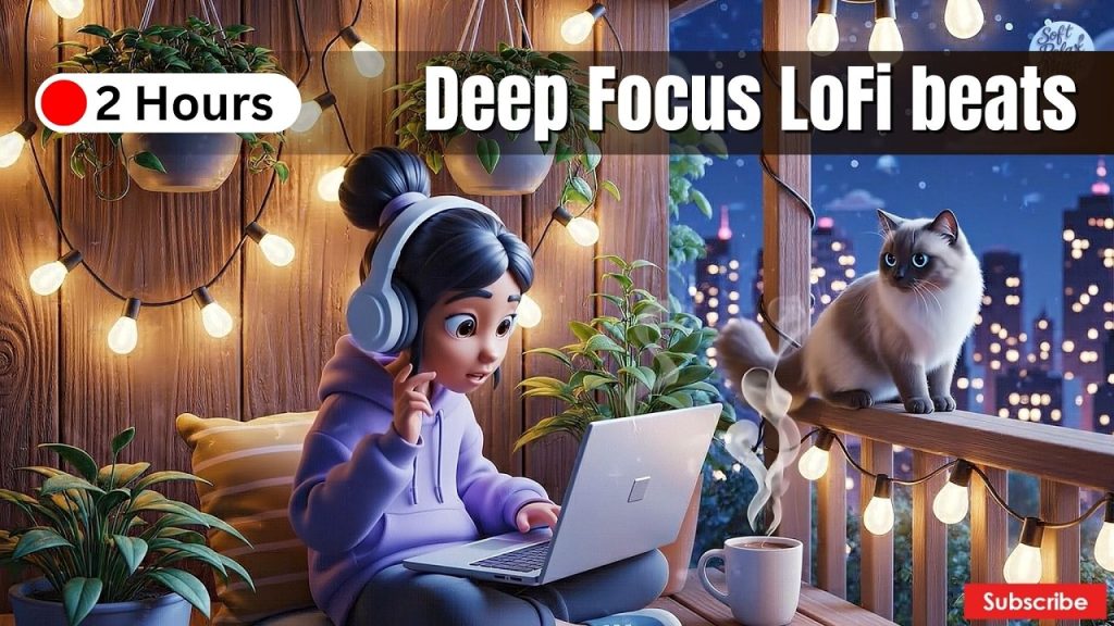 4 A. M. Deep Focus lofi healing beats to help you focus & calm anxiety