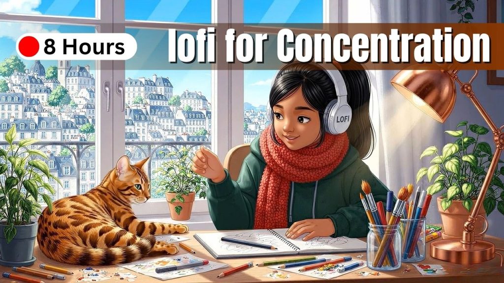 Lofi Music for Journaling: Slow Writing with My Cat