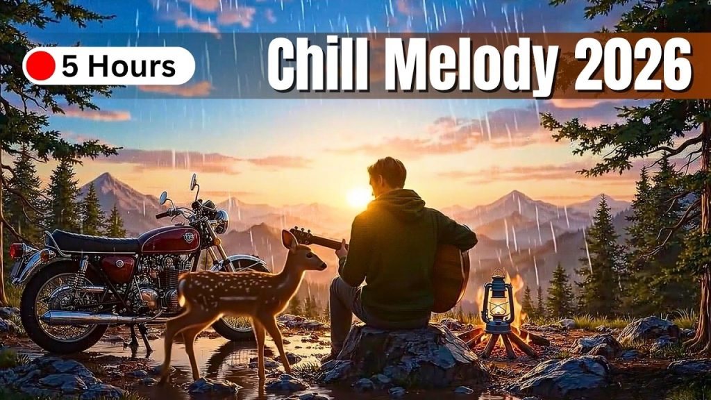 Peaceful Acoustic Guitar 2026  Chill Instrumental Melody for Study, Work, and Focus