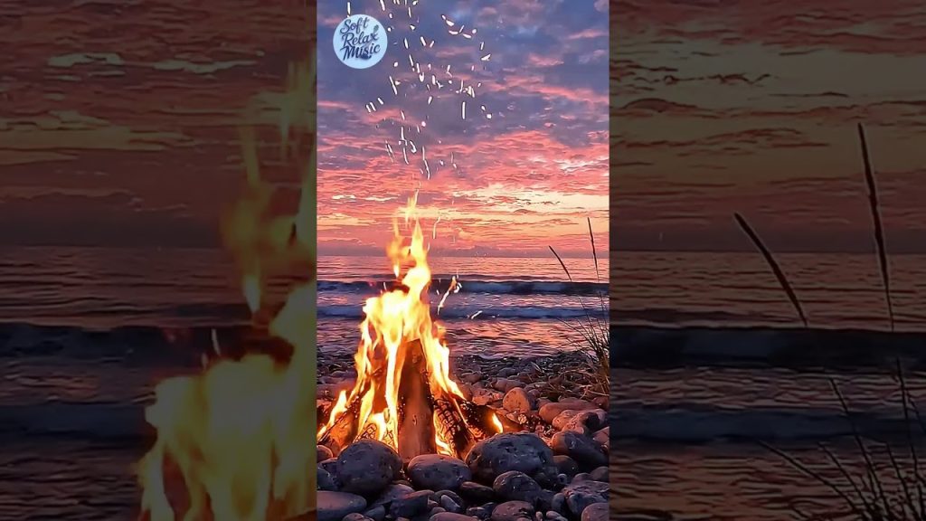 Beach Campfire Ambience