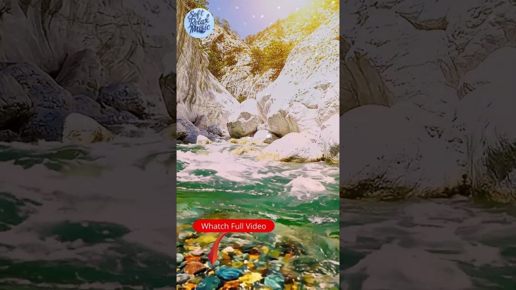 Natural Water Sounds with Gentle White Noise