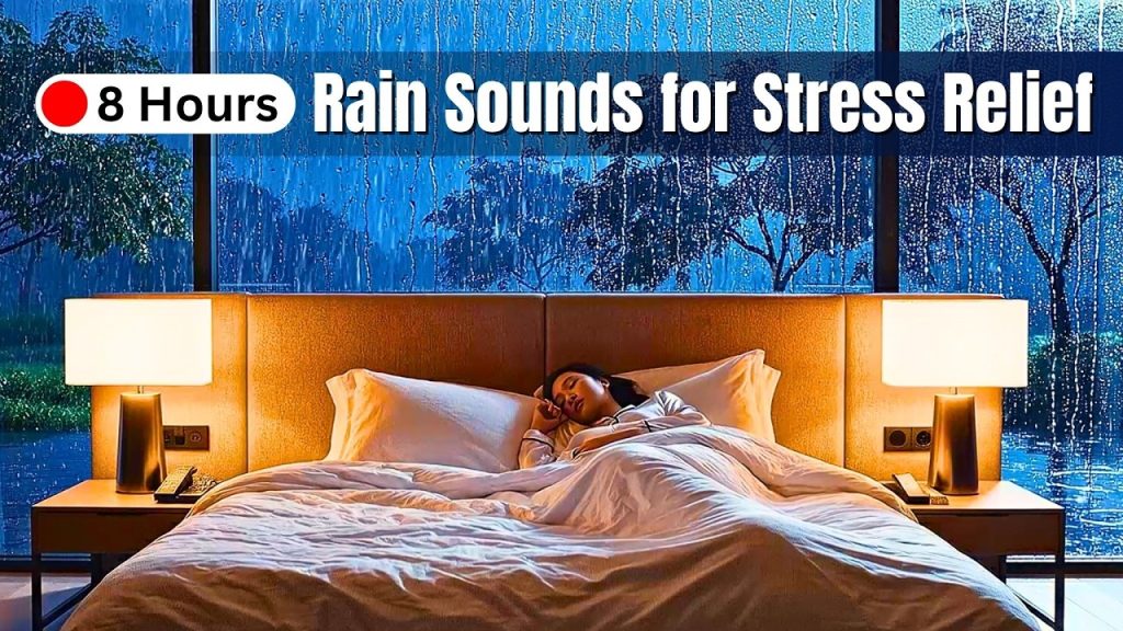 8 Hours Deep Sleep Music 🌧️ Rain Sounds for Anxiety & Insomnia