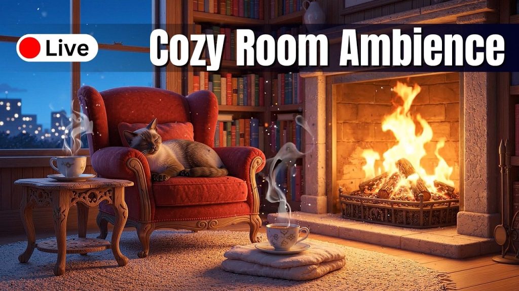 Cozy Room Ambience Instrumental Music for Sleep, Study & Focus